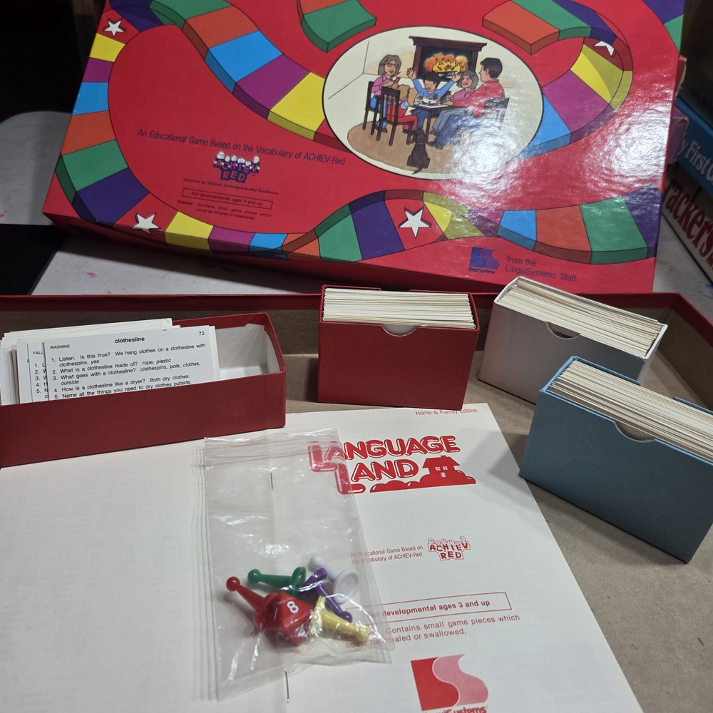 Colorful Language Land Board Game - Picture 3 of 3